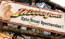 Indian Jones Stunt Spectacular at Disney’s Hollywood Studios in Orlando.